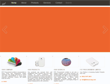Tablet Screenshot of fstsourcing.com